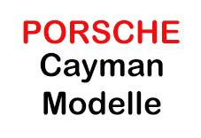 Porsche Cayman Modelle